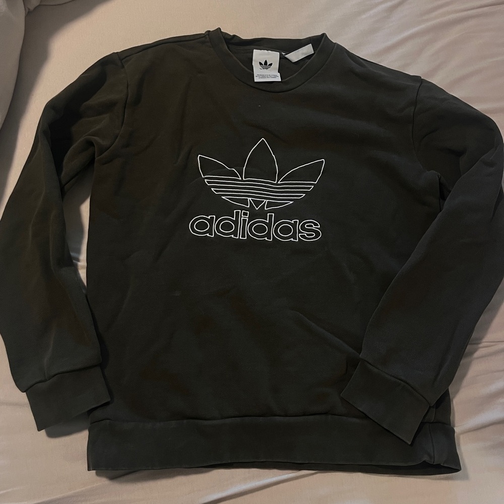 Adidas logo crewneck